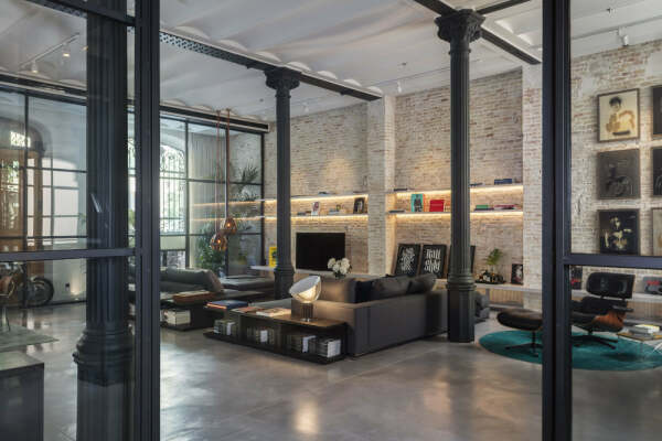 Loft Interieur BuresQ, Casa Bures Savremeni enterijer lofta u modernističkoj zgradi u srcu Barselone | lux enterijeri, la vie de luxe, magazin